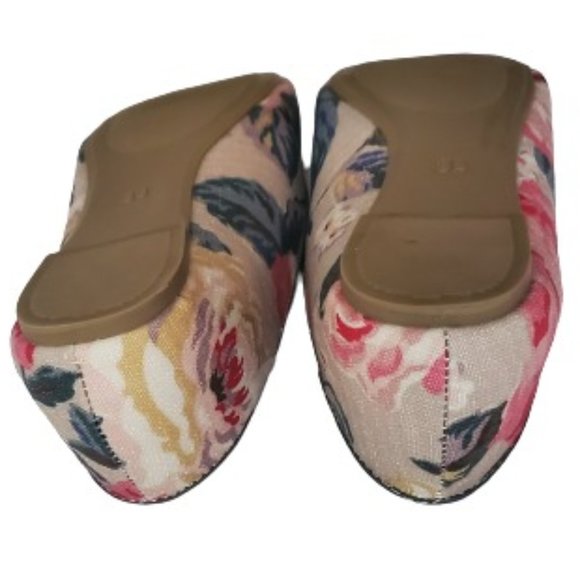 Cath Kidston Women's Floral Print Slip On Ballerina Ballet Flats Size 38/5 - Picture 5 of 8
